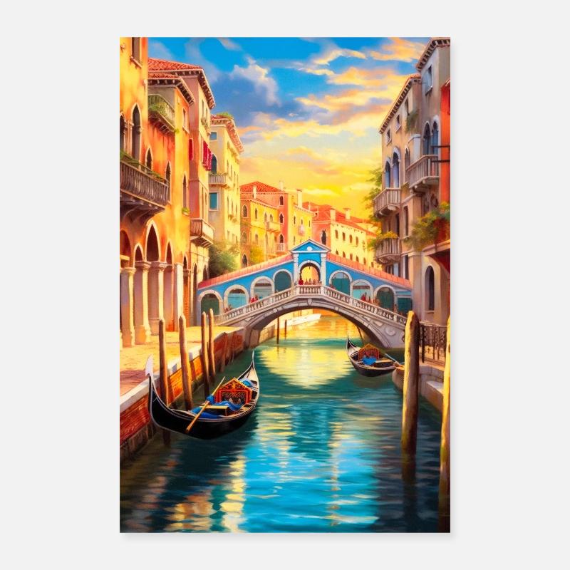 Affiche Venise Poster 40 x 60 cm