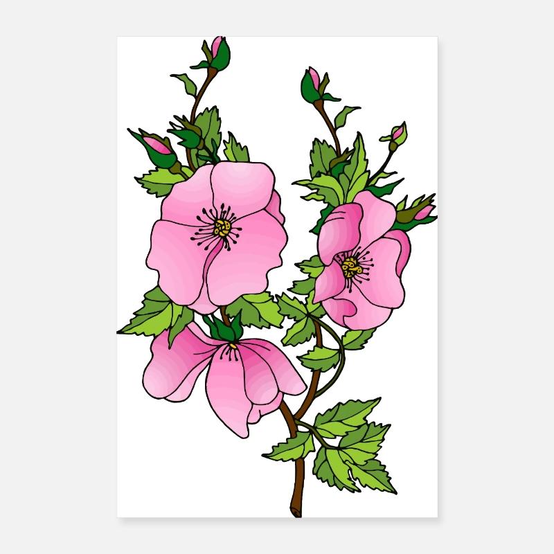 Blumen Poster 40x60 cm