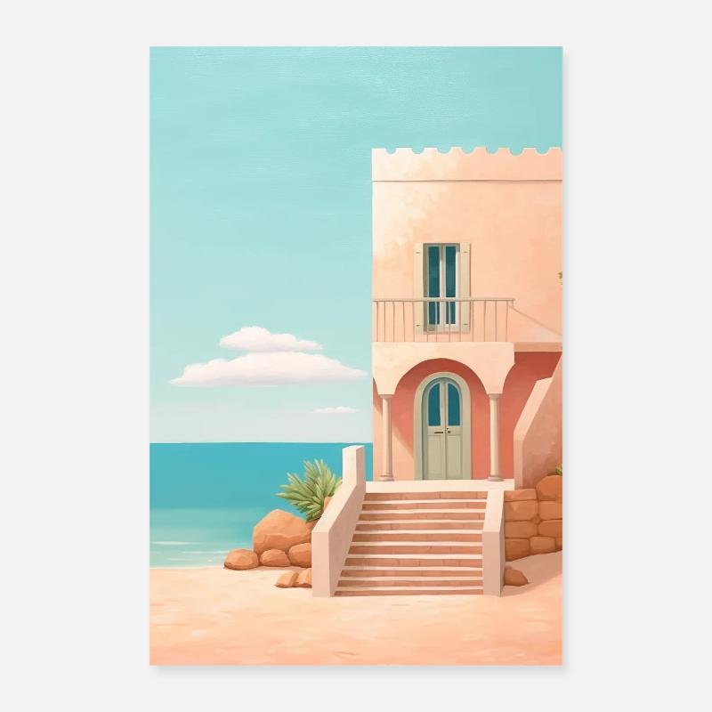 The Beach House Poster 40x60 cm