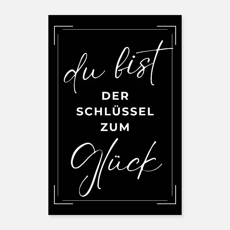 POSITIVE EINSTELLUNG MINDSET Motivation Poster 40x60 cm
