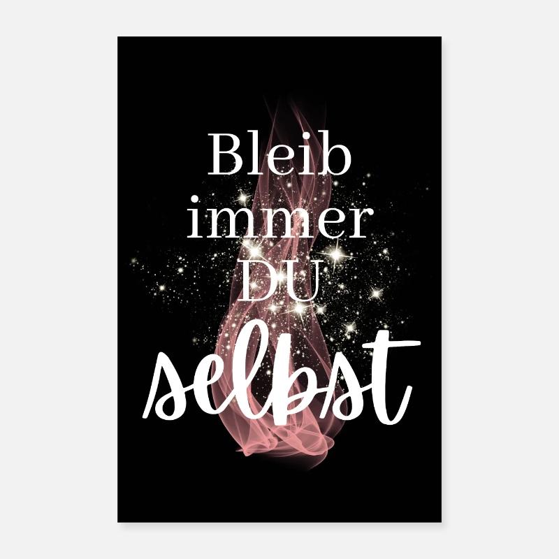 POSITIVE EINSTELLUNG MINDSET Motivation Poster 40x60 cm