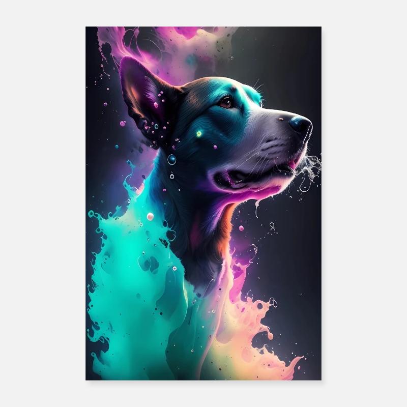 Süßer Hund Poster 40x60 cm