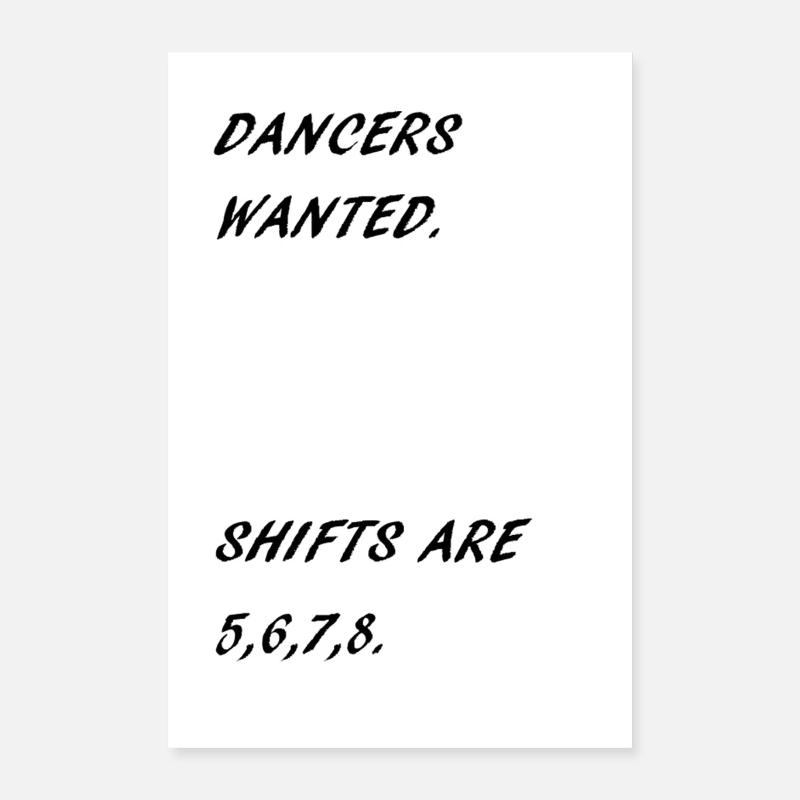 DANSEUR Poster 40 x 60 cm