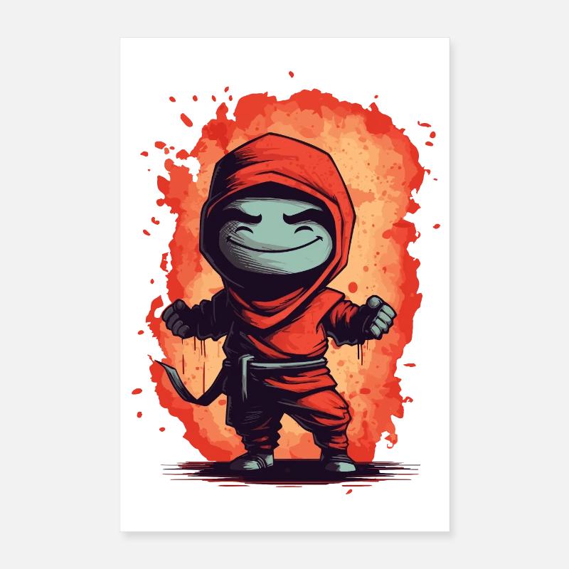 Happy Ninja Poster 16" x 24" (40x60 cm)
