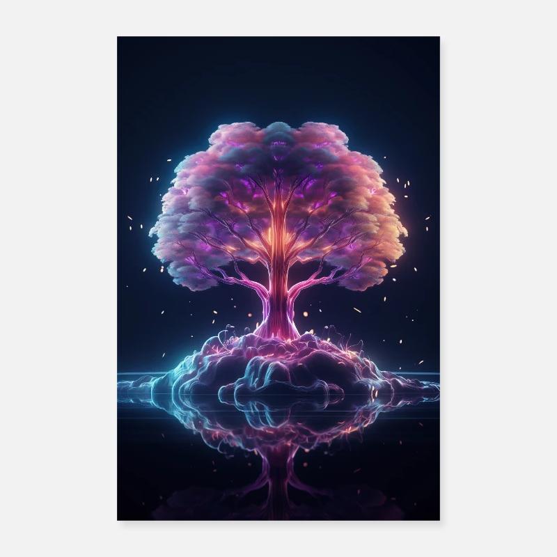 Baum des Lebens 03 Poster 40x60 cm