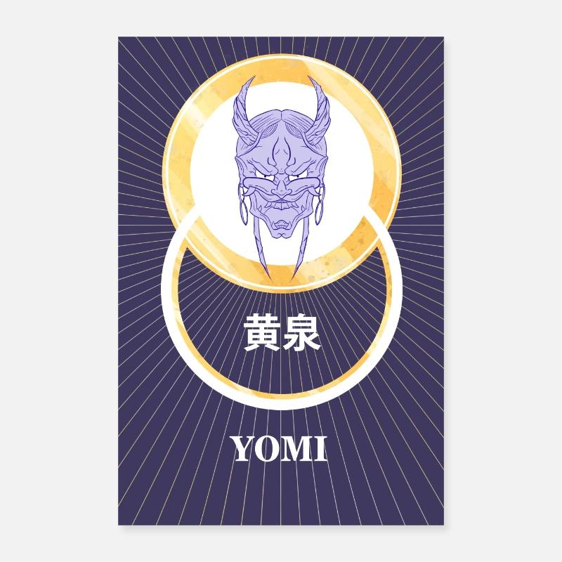 Yomi - Poster 40 x 60 cm - blanc