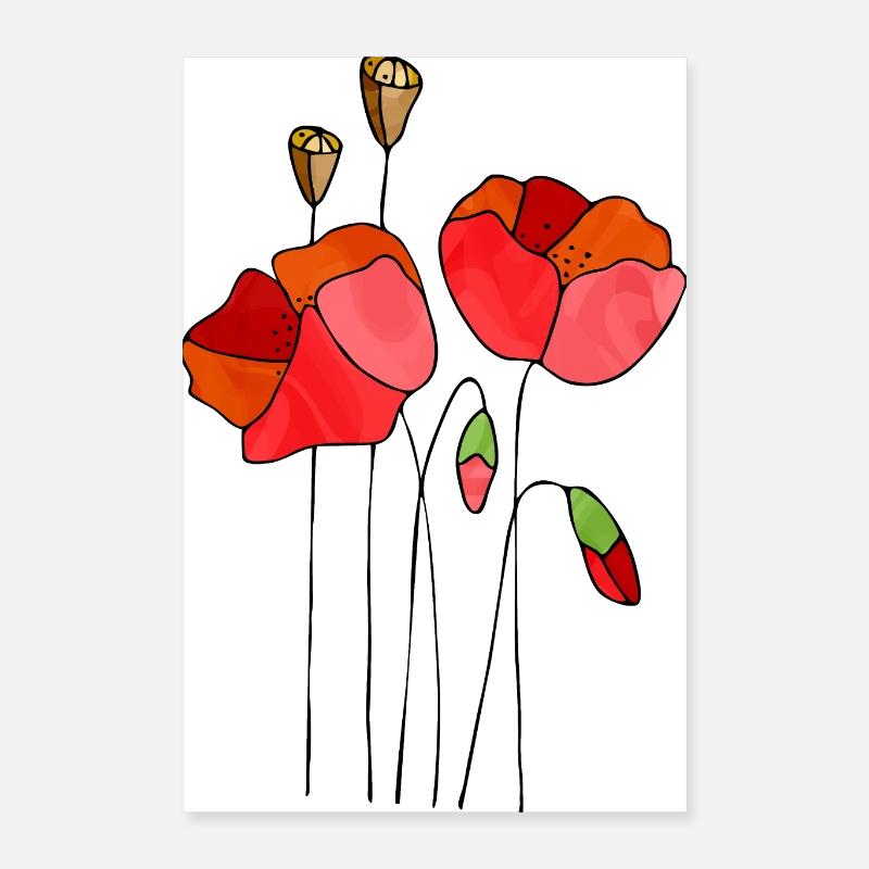 Fleur Poster 40 x 60 cm