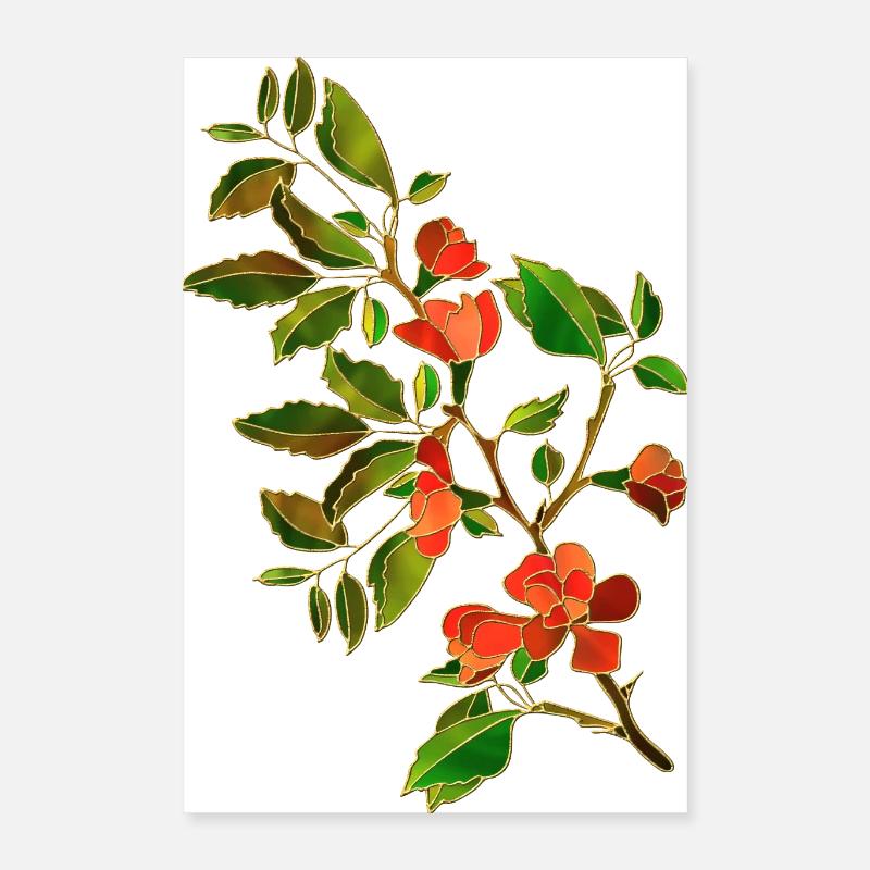 Fleur Poster 40 x 60 cm