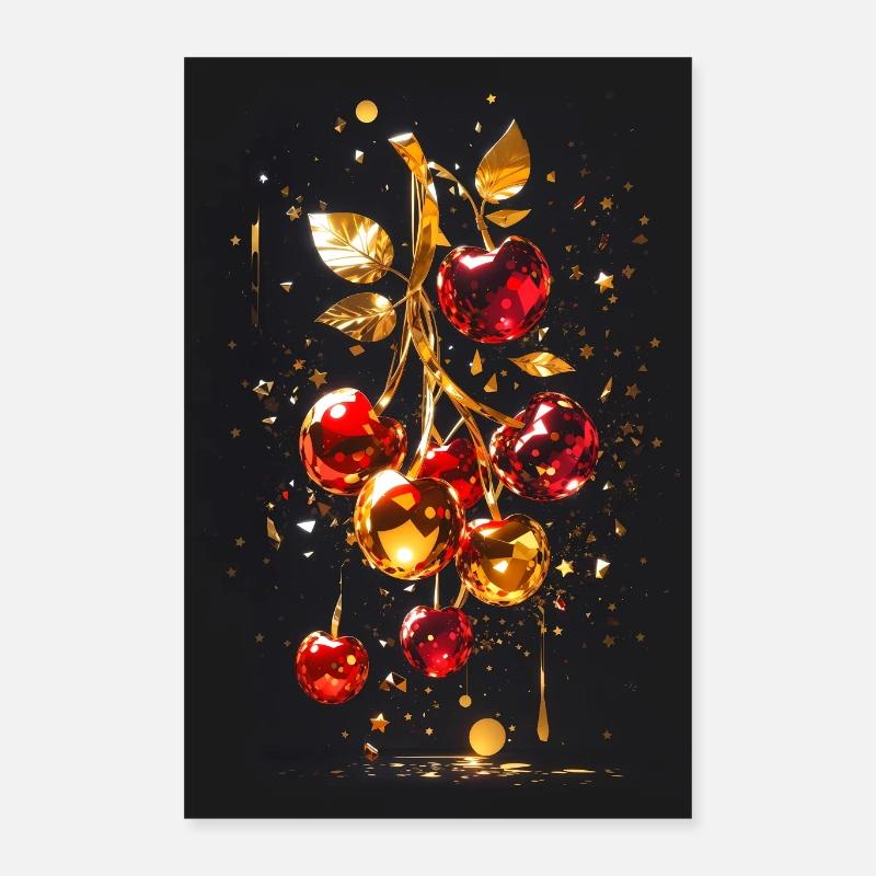 Cherry Golden Poster 16" x 24" (40x60 cm)