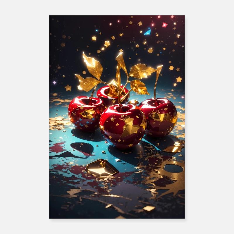 Cherry Golden Poster 16" x 24" (40x60 cm)