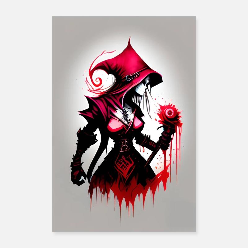 Hexe Poster 40x60 cm