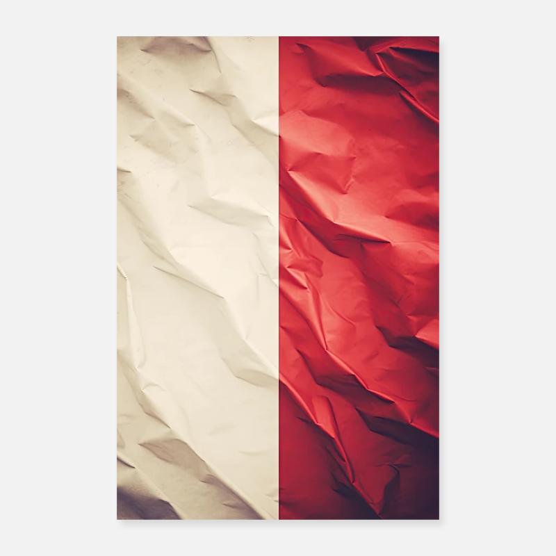 Flag "Malta" Poster 16" x 24" (40x60 cm)