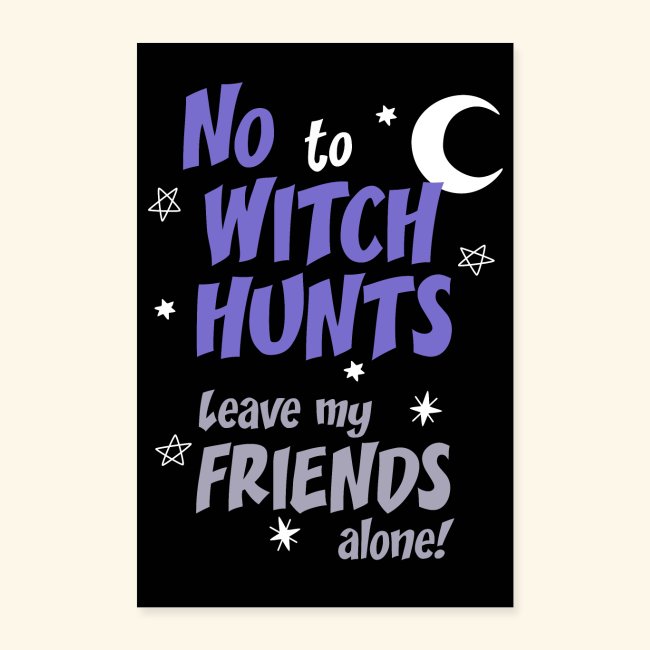 No a la caza de brujas CARTEL