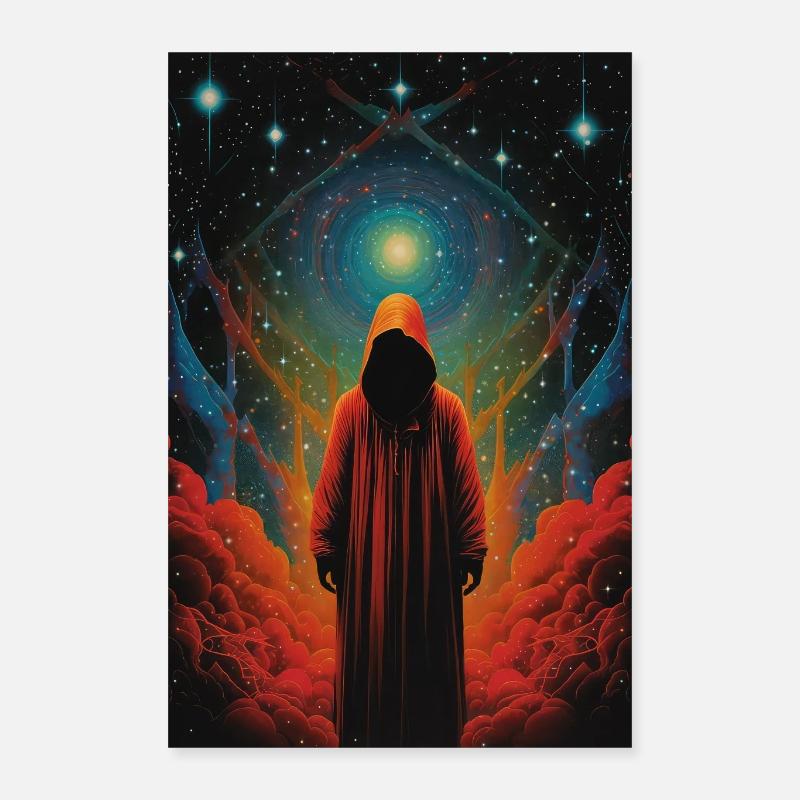 Cosmos Wizard Poster 16" x 24" (40x60 cm)