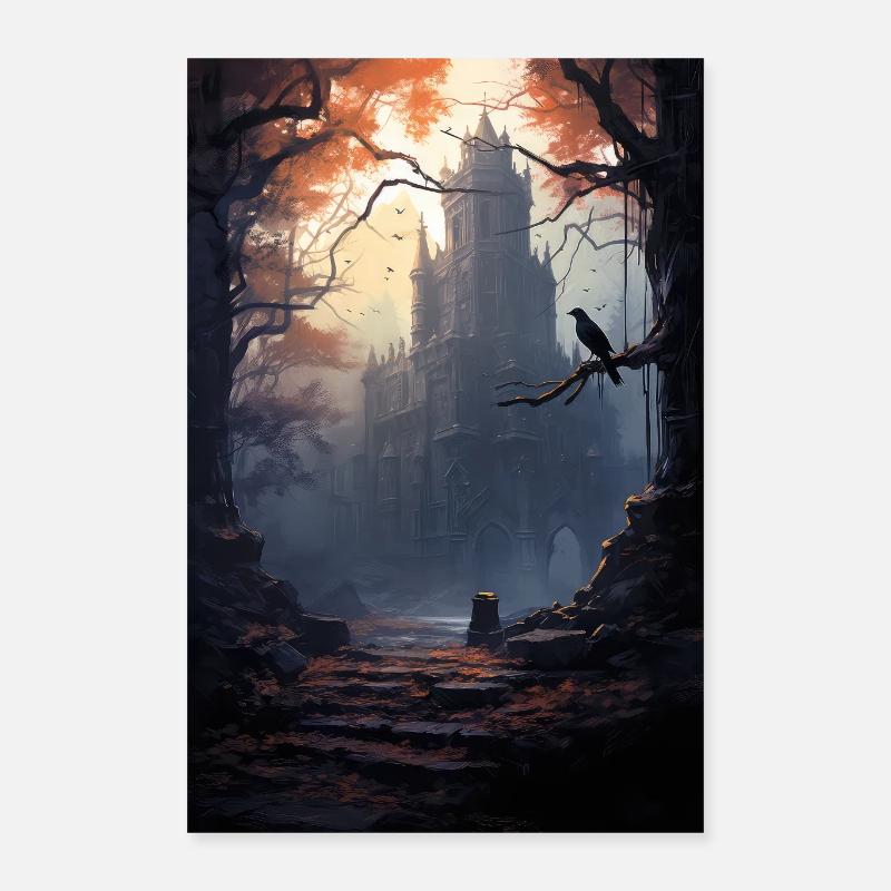 Schloss Poster 40x60 cm