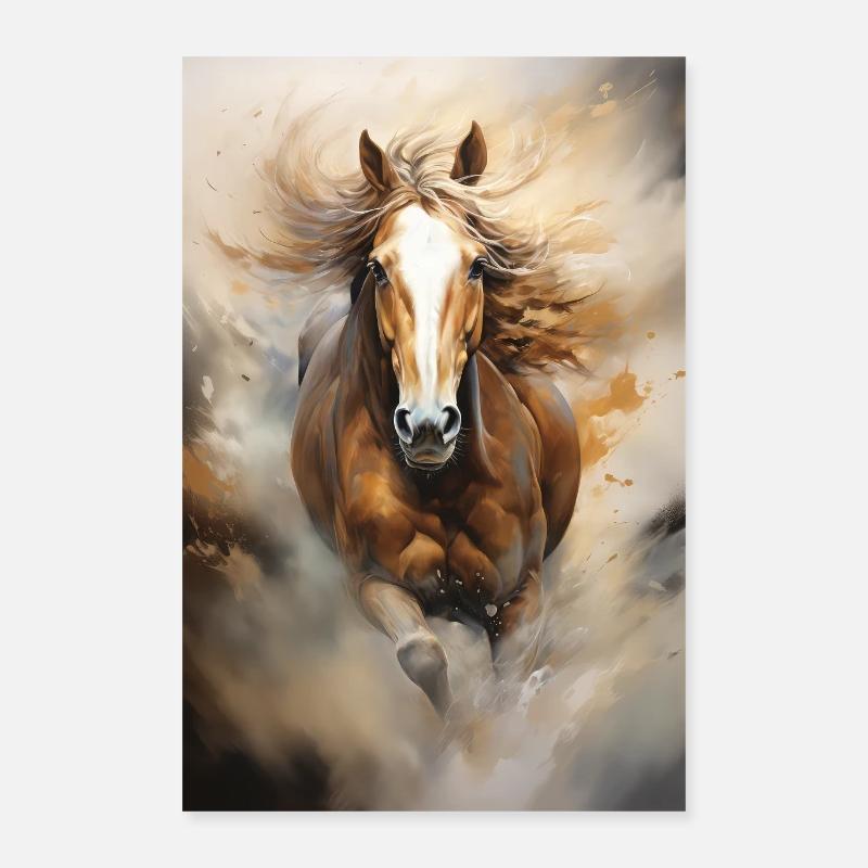 pferd Poster 40x60 cm