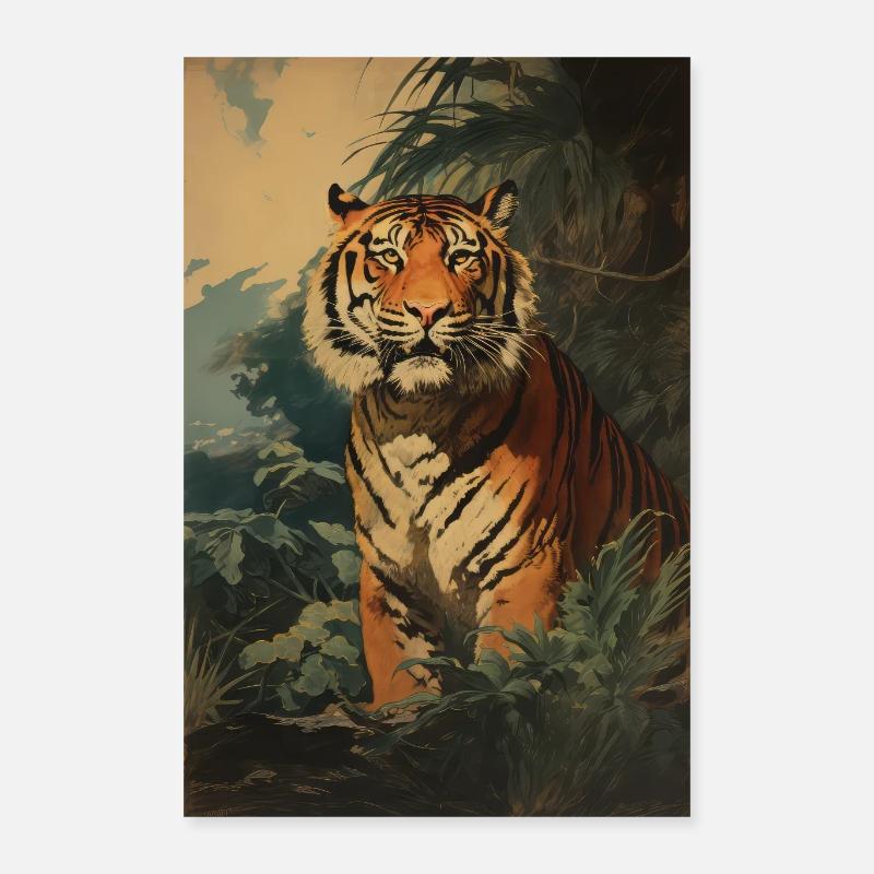 tiger Poster 16" x 24" (40x60 cm)
