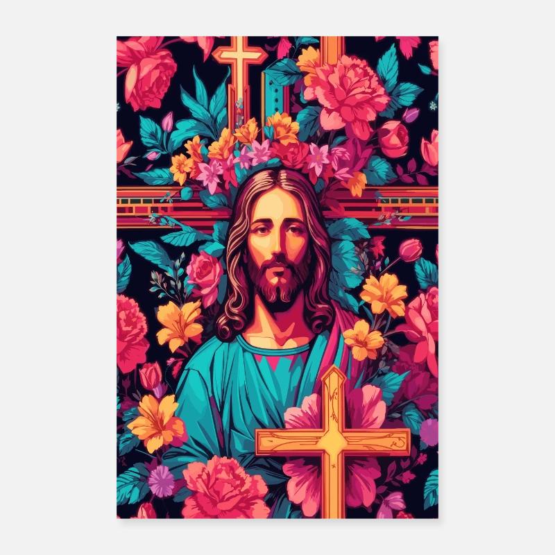 Jesus Christ Poster 16" x 24" (40x60 cm)
