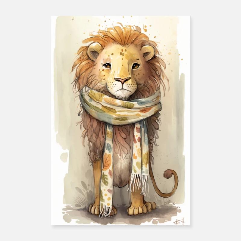 Majesté enneigée Poster 40 x 60 cm