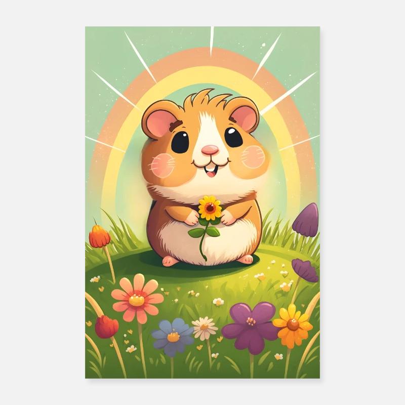 Magical Hamster Poster 16" x 24" (40x60 cm)