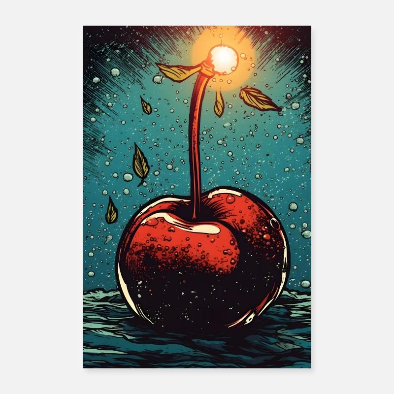 Cerise Poster 40 x 60 cm