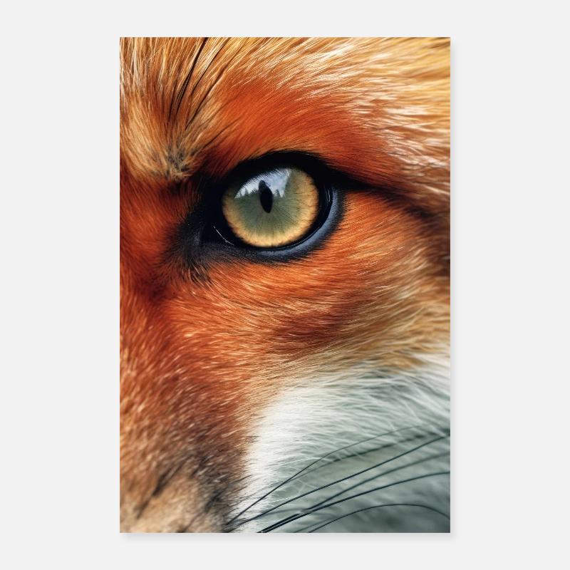 Fox Foxes Animal Animals Poster 16" x 24" (40x60 cm)