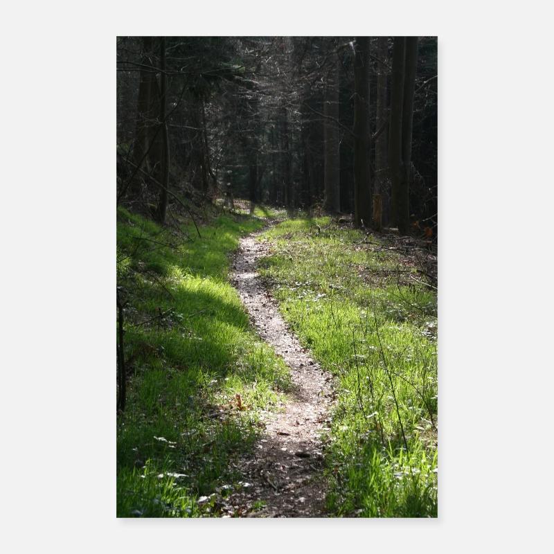 GREEN WAY Poster 40x60 cm