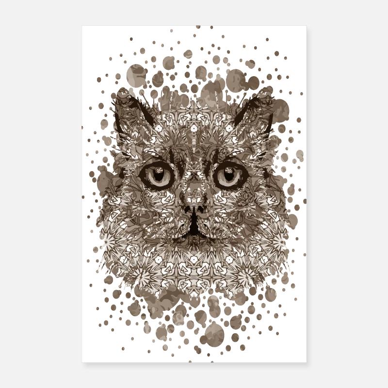 Chat Poster 40 x 60 cm