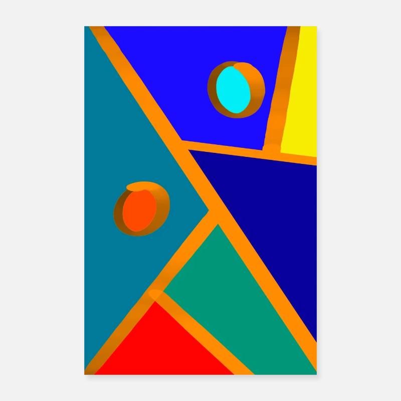 Abstract art Poster 16" x 24" (40x60 cm)