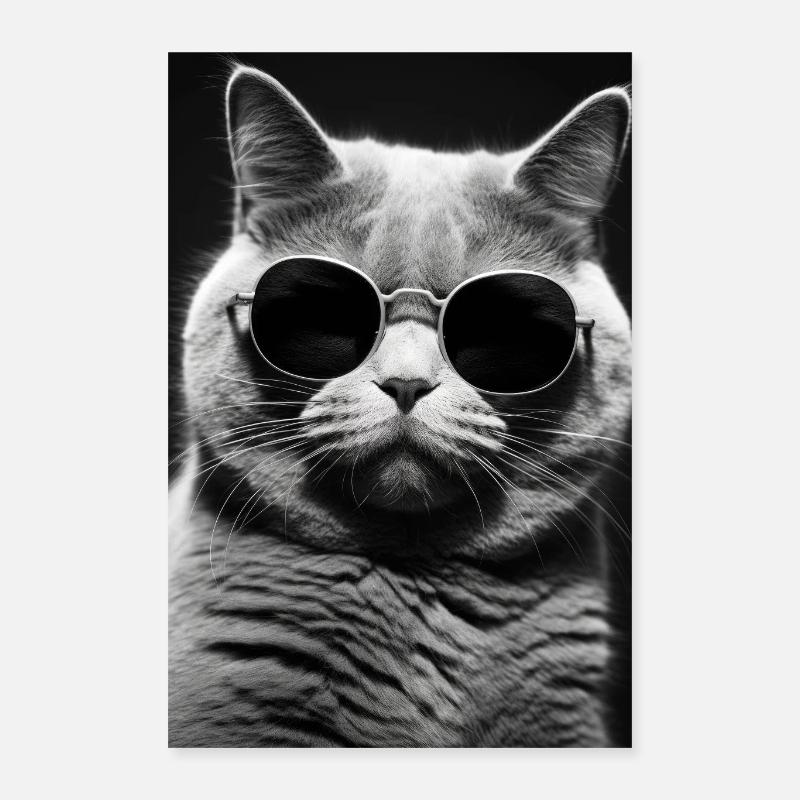 Cat, Cat Lover, Cat Owner, Kitten Poster 16" x 24" (40x60 cm)