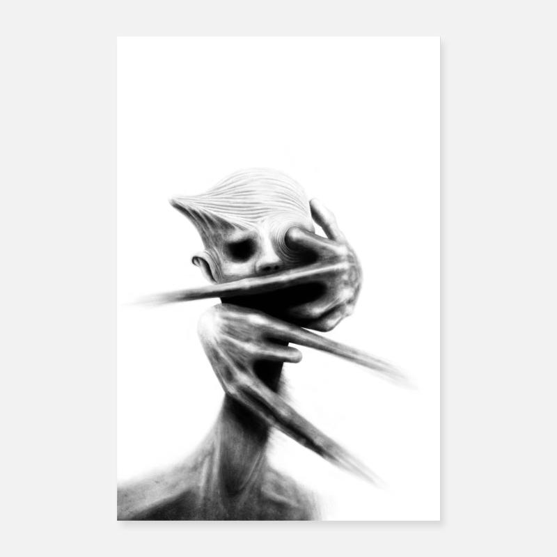Fine - Poster 40x60 cm - Weiß