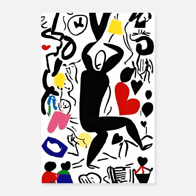 Love Dance poster Poster 16" x 24" (40x60 cm)