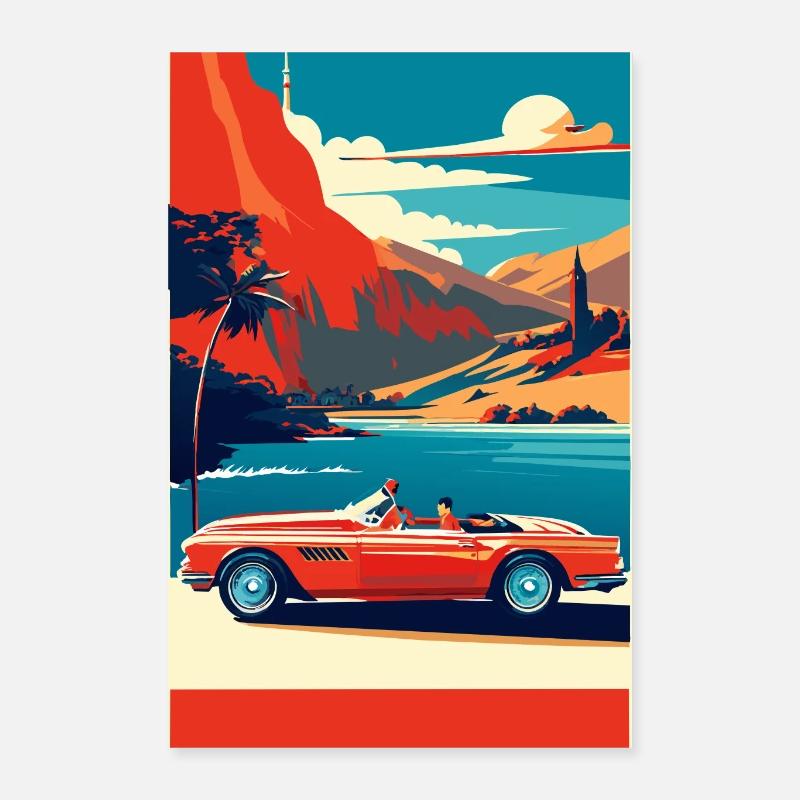 Odyssée de l’océan Poster 40 x 60 cm