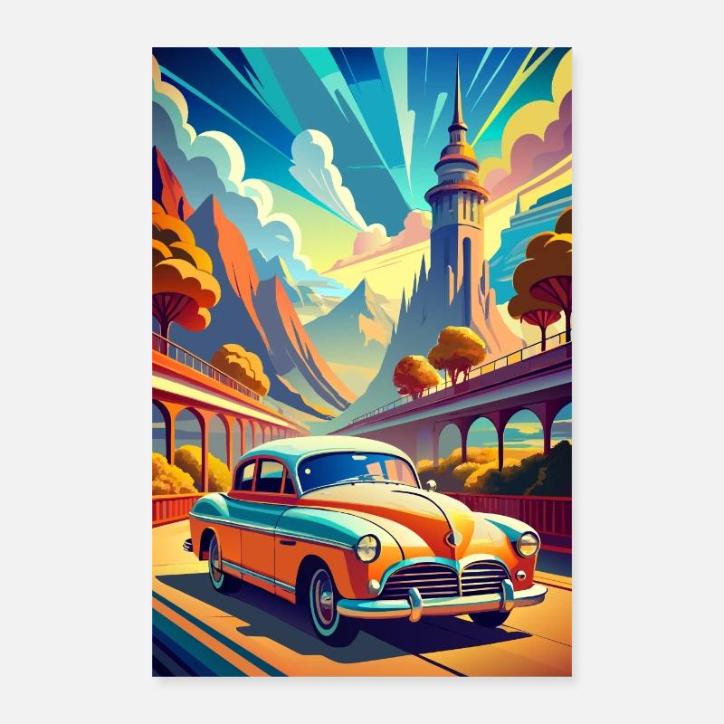 Express enchanté Poster 40 x 60 cm