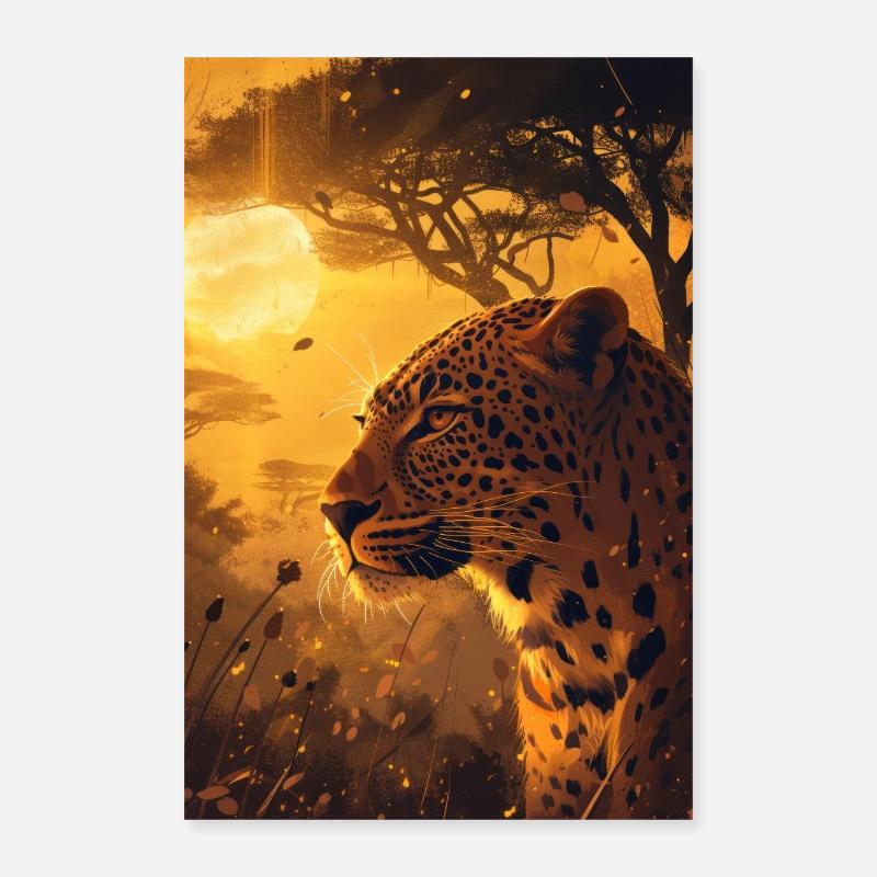 Aube tachetée Poster 40 x 60 cm