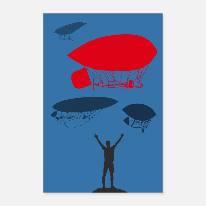 Flug Poster 40x60 cm