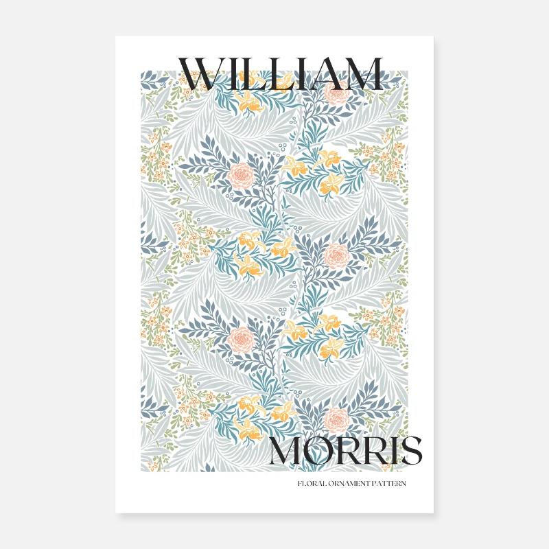 Affiche, impression botanique, impression Art Nouveau, tendance Poster 40 x 60 cm