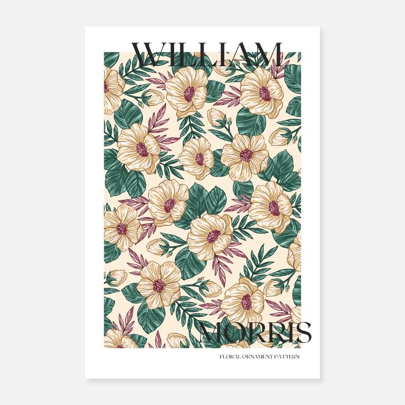 Affiche, impression botanique, impression Art Nouveau, tendance Poster 40 x 60 cm