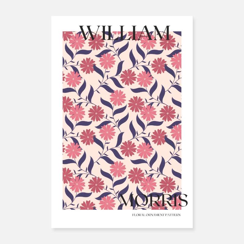 Affiche, impression botanique, impression Art Nouveau, tendance Poster 40 x 60 cm