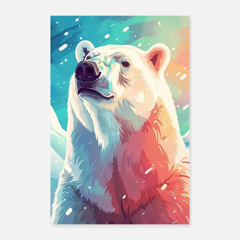 Polar bear Poster 16" x 24" (40x60 cm)
