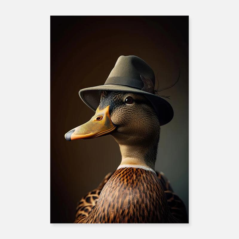 Duck Poster 16" x 24" (40x60 cm)