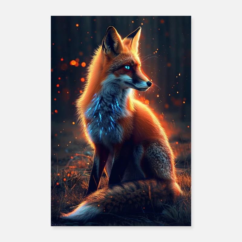 Fuchs Poster 40x60 cm