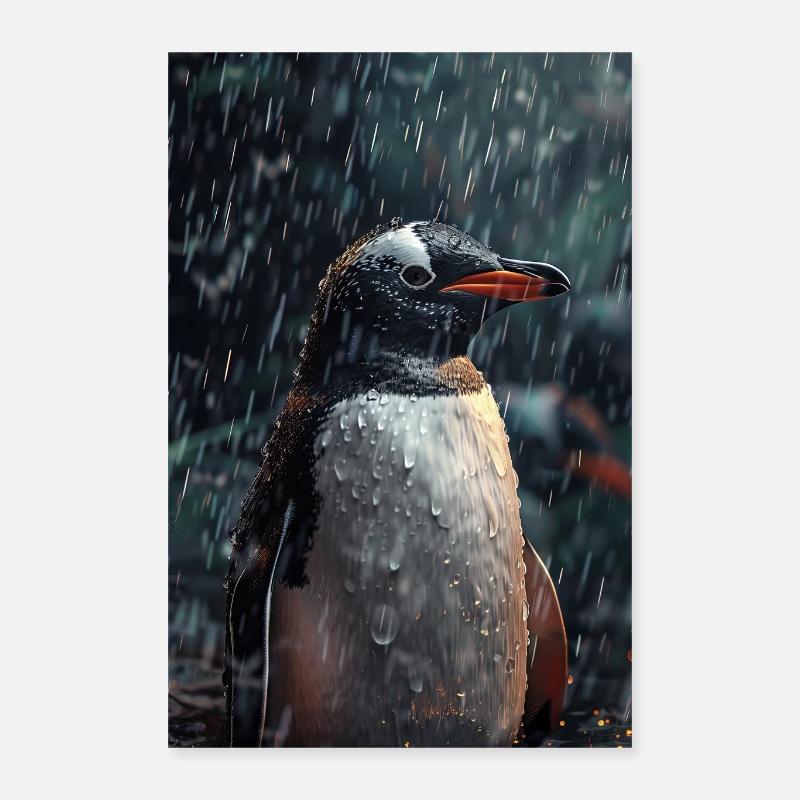 Pingouin Poster 40 x 60 cm