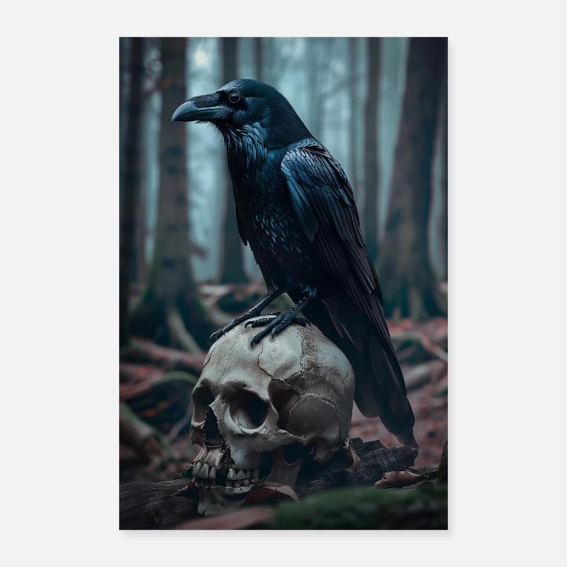 Corbeau Poster 40 x 60 cm