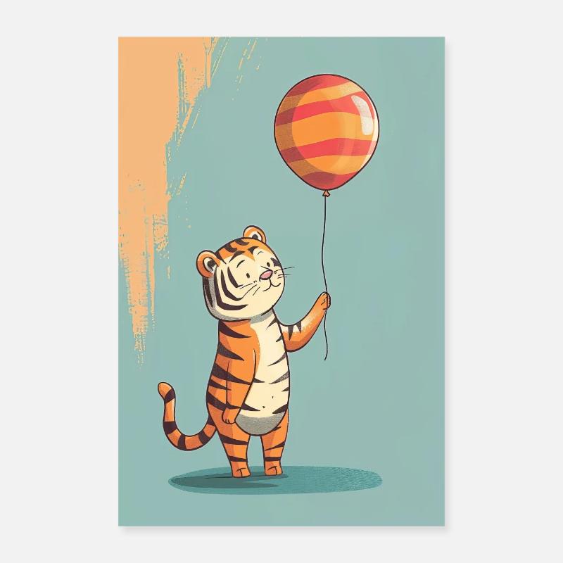 Tiger Poster 16" x 24" (40x60 cm)
