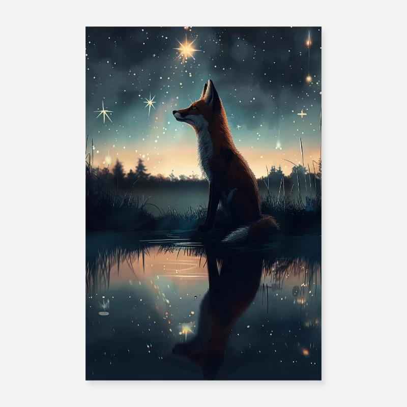 Renard Poster 40 x 60 cm