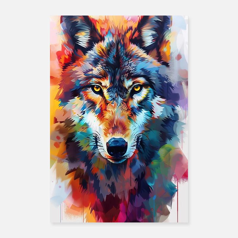 Wolf Poster 40x60 cm