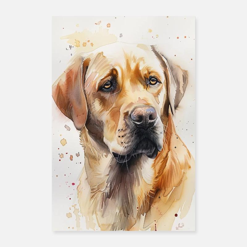 Labrador Poster 16" x 24" (40x60 cm)