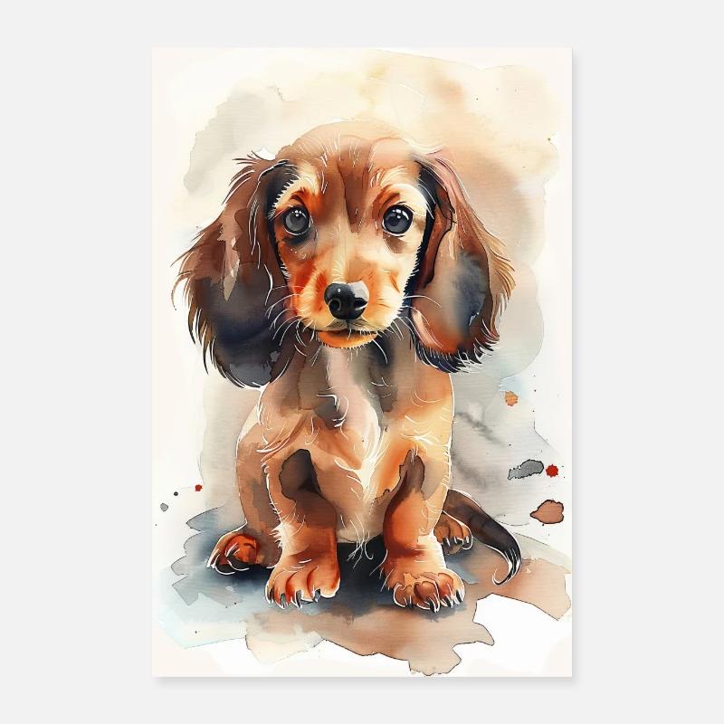 Dachshund Poster 16" x 24" (40x60 cm)