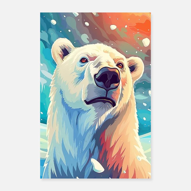 Polar bear Poster 16" x 24" (40x60 cm)